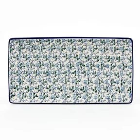 Tacka ceramiczna C26 30/16,5cm<br> 2089X Niezapominajki